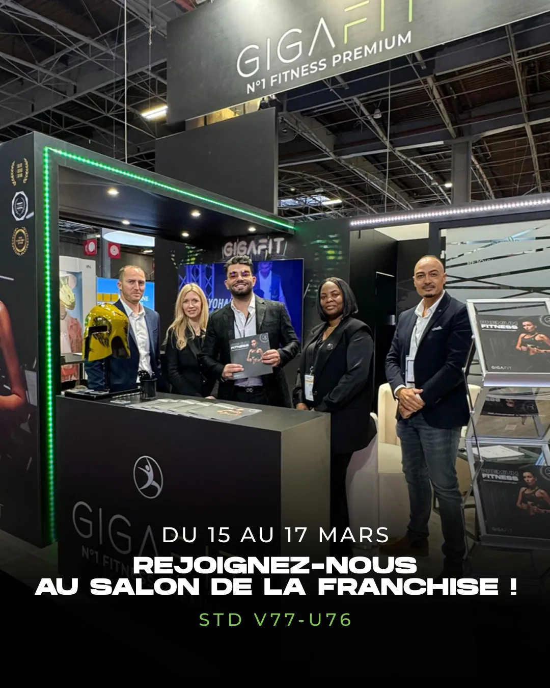 Gigafit at Franchise Expo Paris 2025: Seize the Opportunity to Join the Leader in Premium Fitness