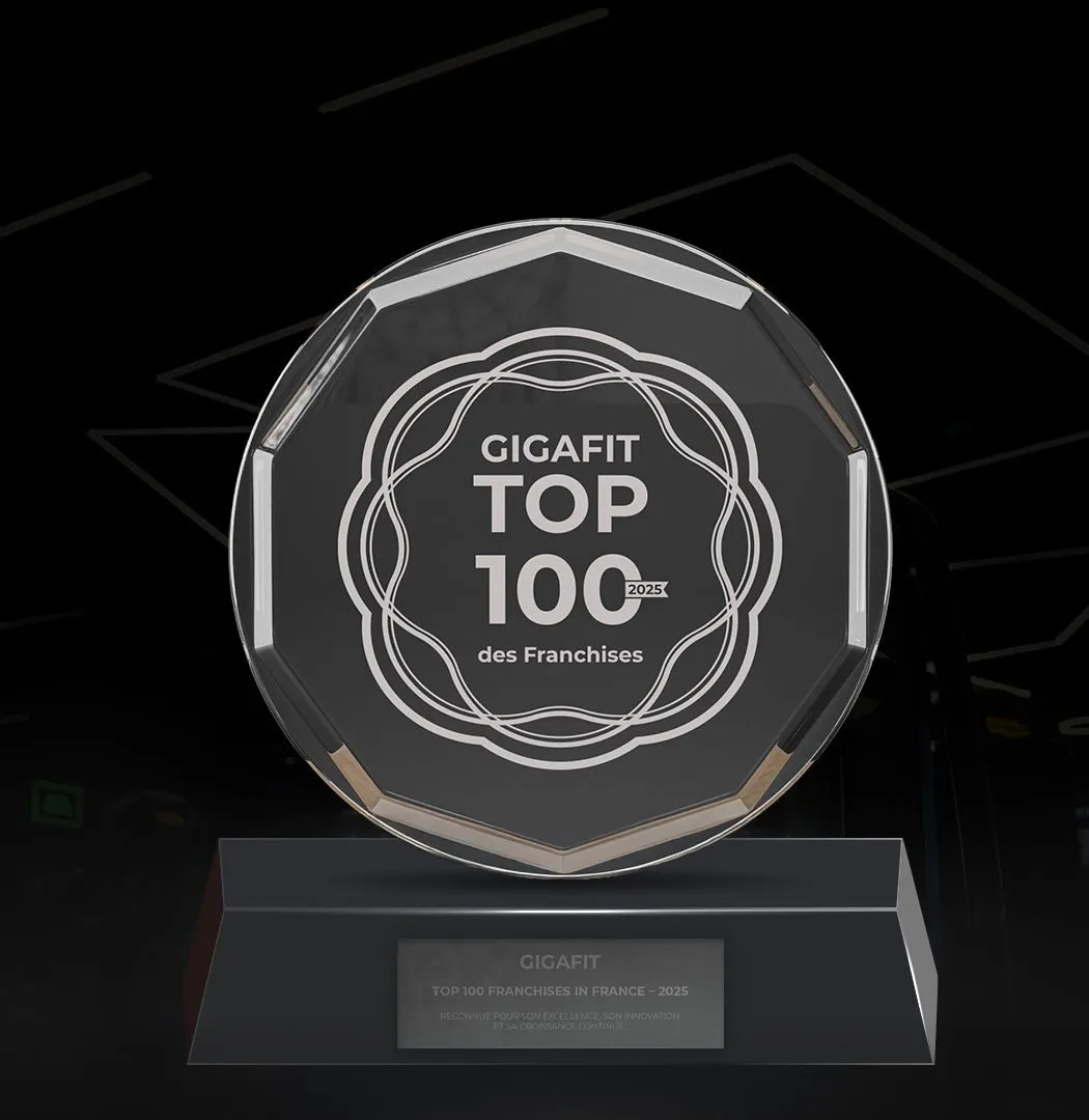 GIGAFIT joins the 2025 ranking of the Top 100 franchises in France