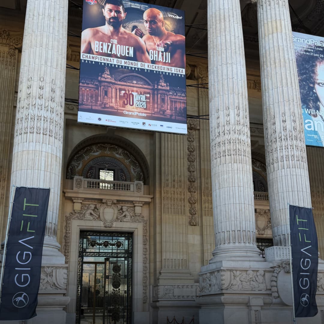 Championnat du Monde de Kickboxing : GIGAFIT sponsor d’une soirée d’exception au Grand Palais