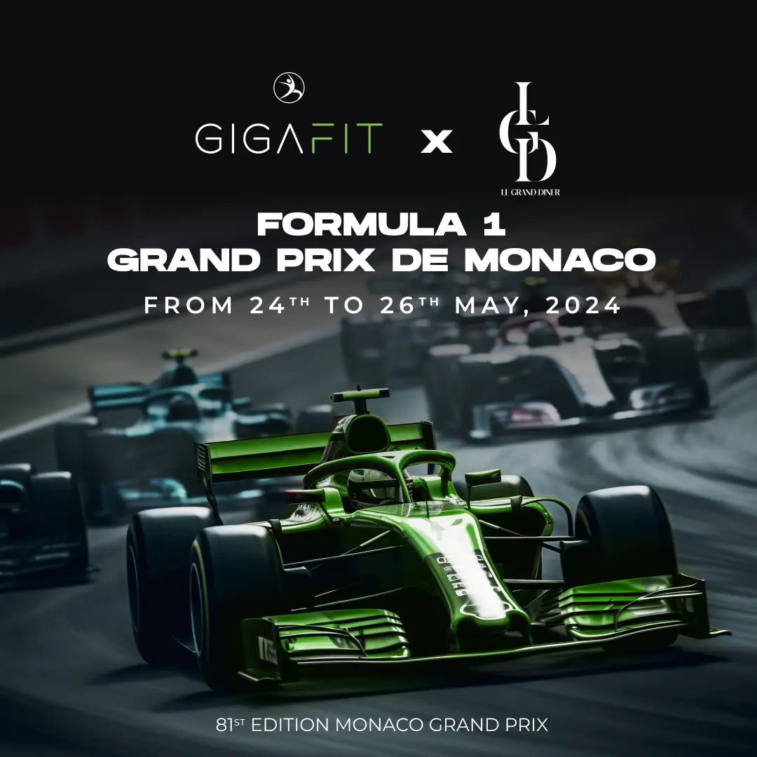 Find the Gigafit Team at the Monaco Grand Prix from May 24th to 26th.